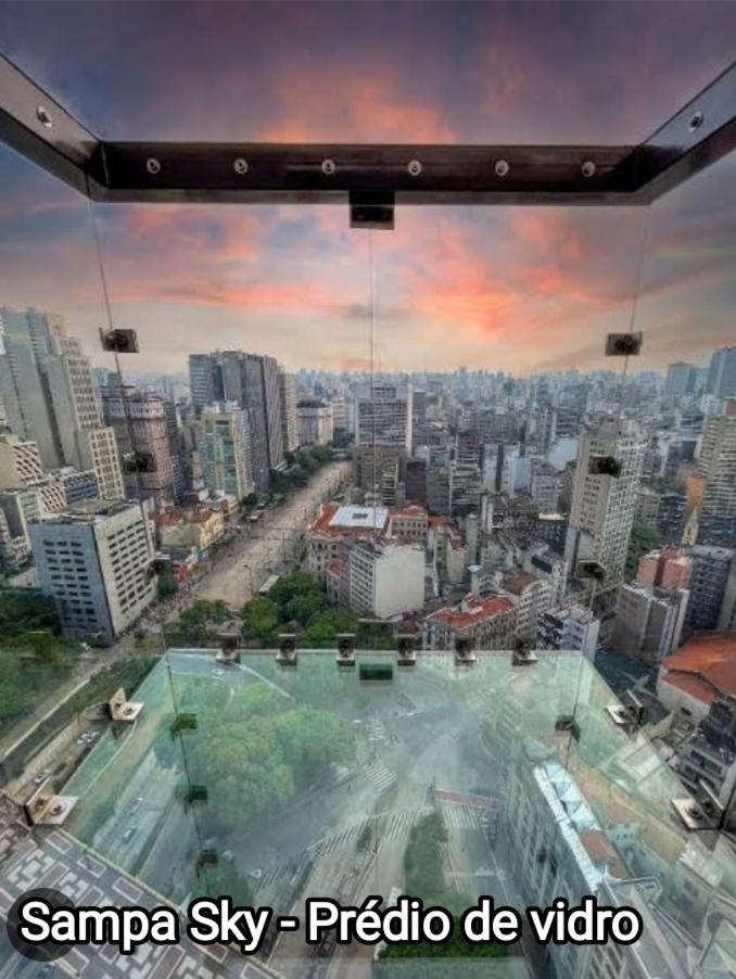 Studio Flex Com Garagem E Piscina No Centro De Sp São Paulo Eksteriør bilde